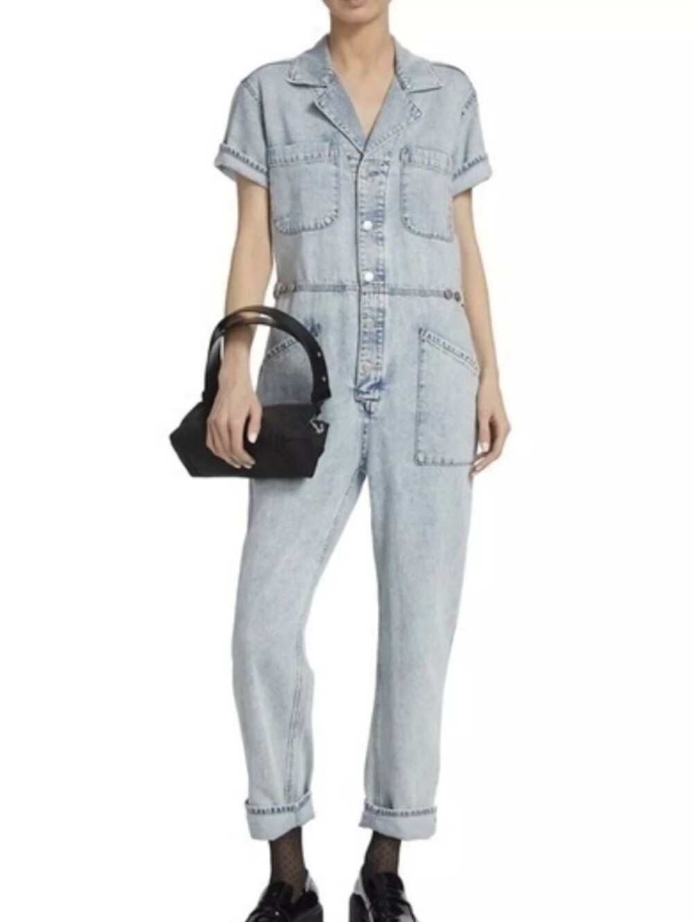 PISTOLA Grover Breeze Denim Jumpsuit Size S